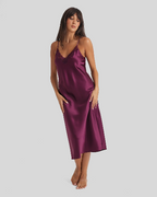 Long Chemise with Lace